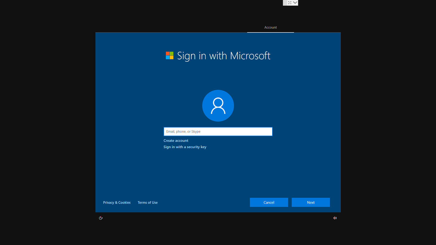 Windows 10 Updates Sign In With Microsoft