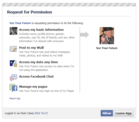 Facebook App Permissions