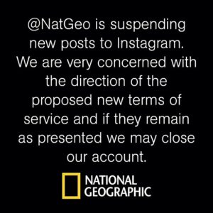 National Geographic Suspends Instagram Account