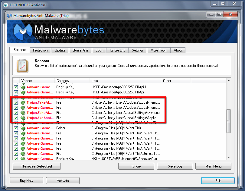 Trojan Infections, Despite An Updated Microsoft Security Essentials