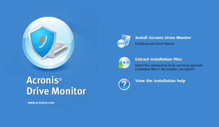 Acronis Drive Monitor