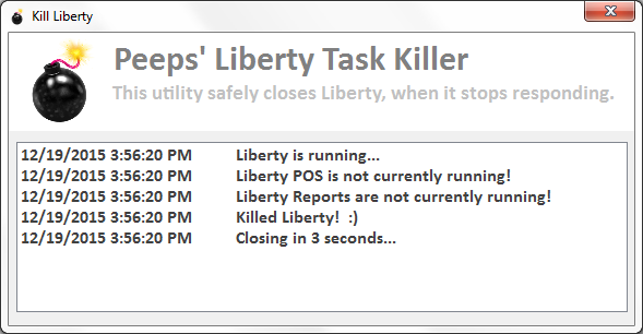 Peeps' Liberty Task Killer