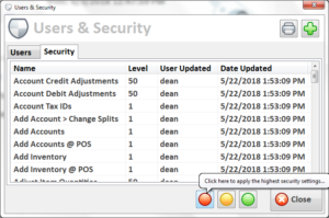 Peeps Consignment Software One-click Security