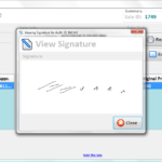 Peeps Consignment Software BluePay Signature Capture