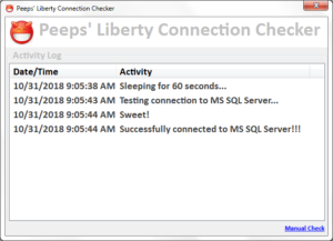 liberty consignment unable to connect to database