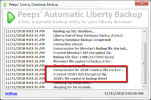 Peeps' Automatic Backup Software