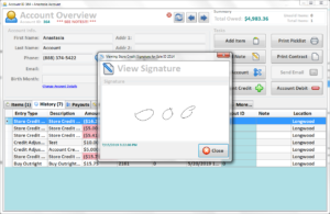 Peeps' Software Signature Capture