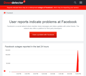 Facebook Outage