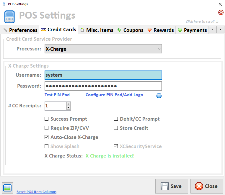 X-Charge Peeps' Software