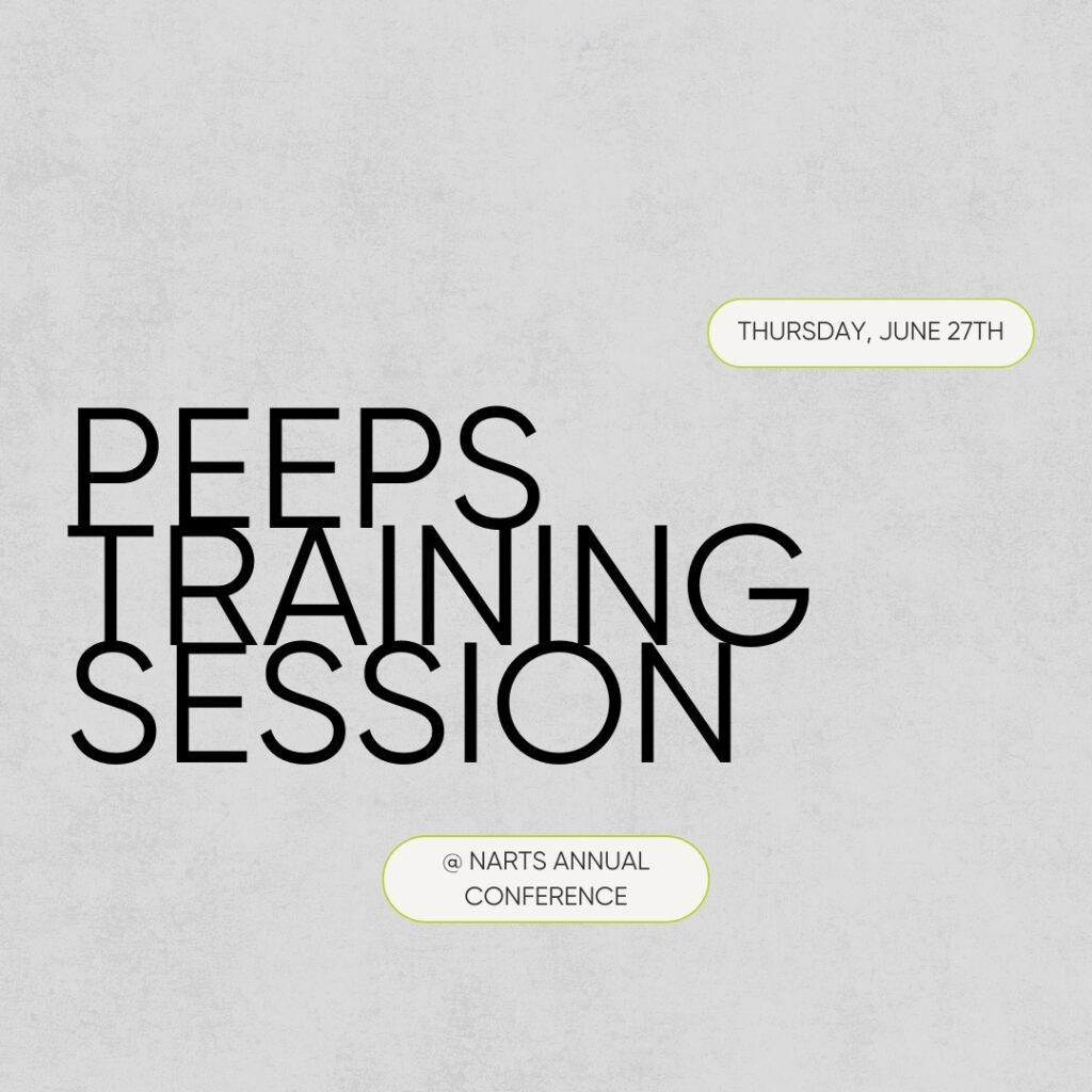 NARTS Peeps Training Session